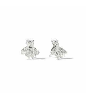 JULIE VOS Bee Stud Silver Earrings
