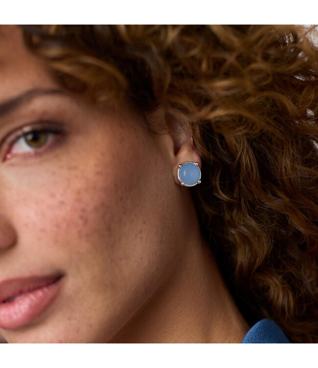 JULIE VOS Honey Stud Silver Earrings