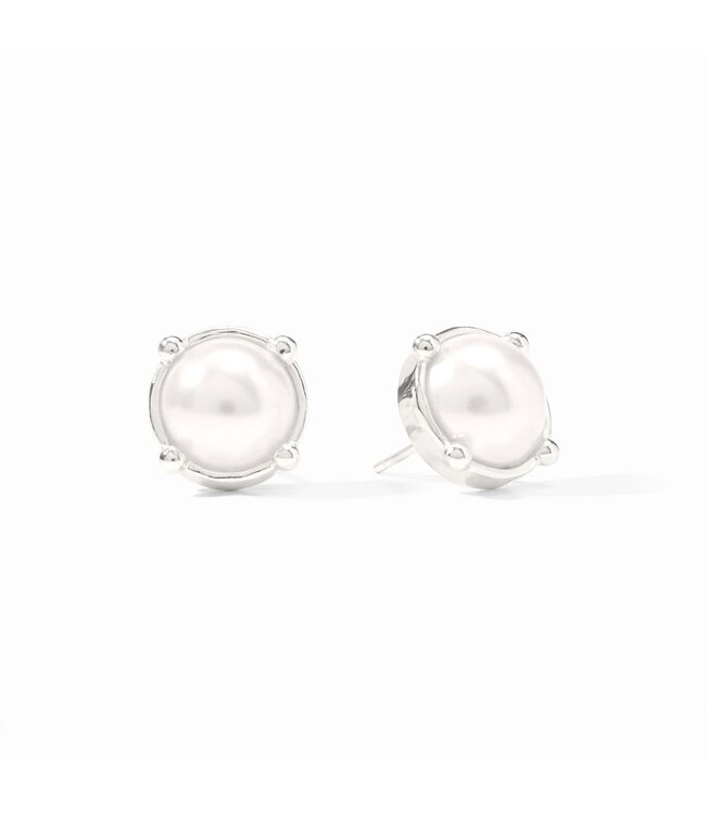 JULIE VOS Honey Stud Silver Earrings