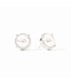 JULIE VOS Honey Stud Silver Earrings