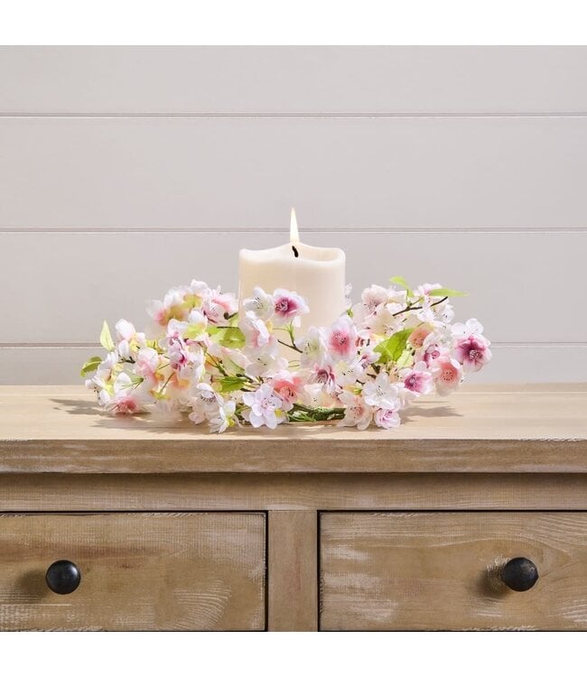14" Cherry Blossom Wreath