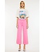 Paula High Rise Cropped Wide Leg Jeans
