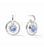 JULIE VOS Astor 6­-in­-1 Charm Silver Earring