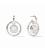 JULIE VOS Astor 6­-in­-1 Charm Silver Earring