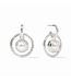 JULIE VOS Astor 6­-in­-1 Charm Silver Earring