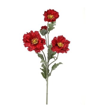 33” Wild Poppy Spray X3