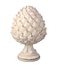 Resin Weathered Artichoke Pedestal