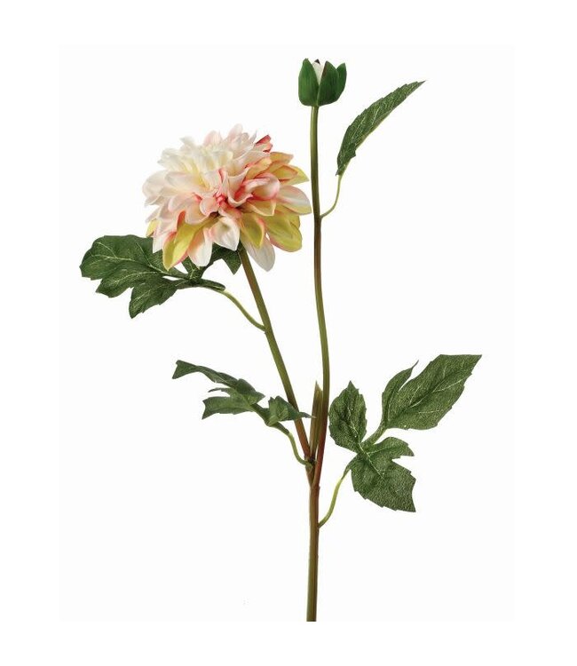 24" Garden Dahlia Spray+Bud