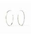 JULIE VOS Crescent Stone Hoop