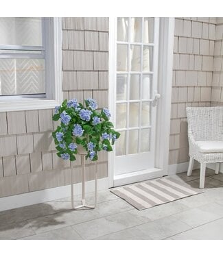 27" UV Hanging Hydrangea Plant