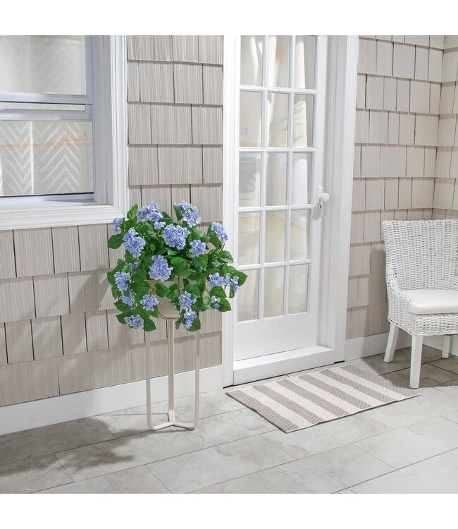 27" UV Hanging Hydrangea Plant