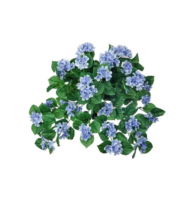 27" UV Hanging Hydrangea Plant