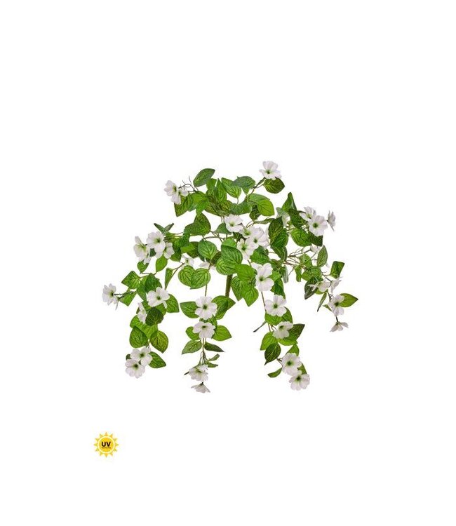 26" UV Hanging Impatiens Plant