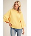 Patricia Drop Shoulder Soft Comfy Sweater Top