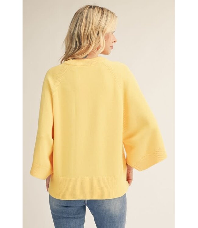Patricia Drop Shoulder Soft Comfy Sweater Top