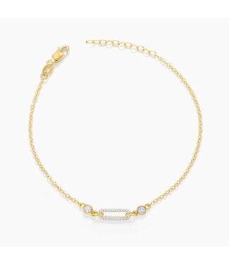 ELLA STEIN Meet me in the Middle Chain Bracelet