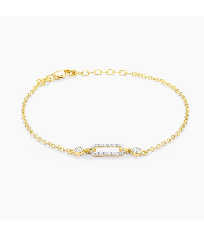 ELLA STEIN Meet me in the Middle Chain Bracelet