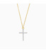 ELLA STEIN Waterproof Believe Cross Pendant Necklace