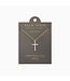 ELLA STEIN Waterproof Believe Cross Pendant Necklace