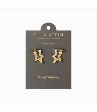 ELLA STEIN Waterproof I See Stars Hoop Earrings