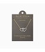 ELLA STEIN Waterproof Two Hearts Pendant Necklace