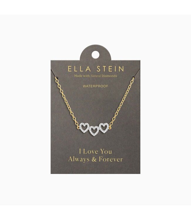 ELLA STEIN Waterproof Spread Love Pendant Necklace