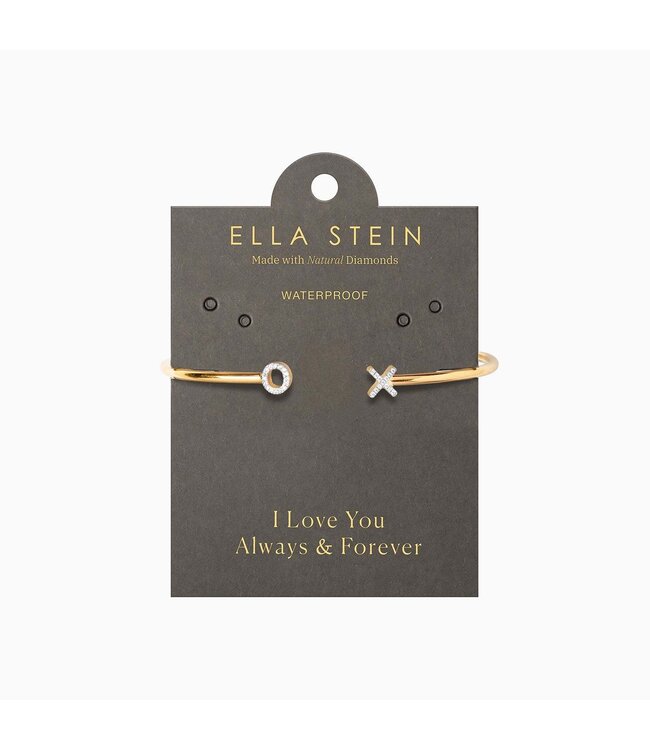 ELLA STEIN Waterproof XO Flexi Cuff Bracelet