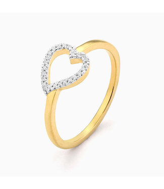 ELLA STEIN Waterproof Heart & Soul Statement Ring