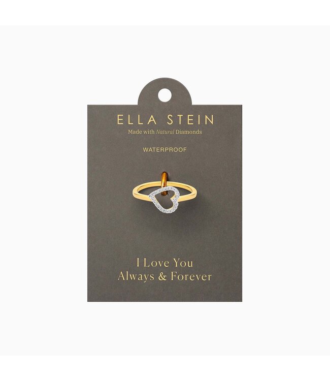 ELLA STEIN Waterproof Heart & Soul Statement Ring