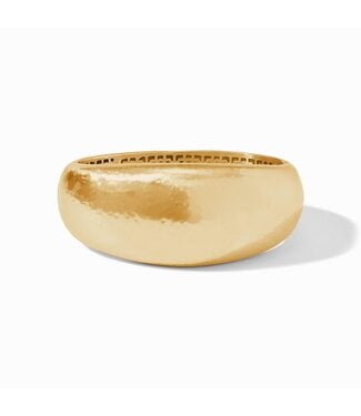 JULIE VOS Catalina Statement Hinge Bangle Gold