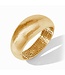 JULIE VOS Catalina Statement Hinge Bangle Gold