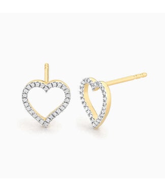 ELLA STEIN Waterproof Take Heart Stud Earrings
