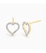 ELLA STEIN Waterproof Take Heart Stud Earrings