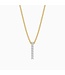 ELLA STEIN Lab-Grown Classic Bar Pendant Necklace