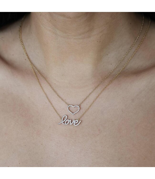 ELLA STEIN True Love Always Pendant Necklace