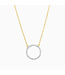 ELLA STEIN Standing O Pendant Necklace