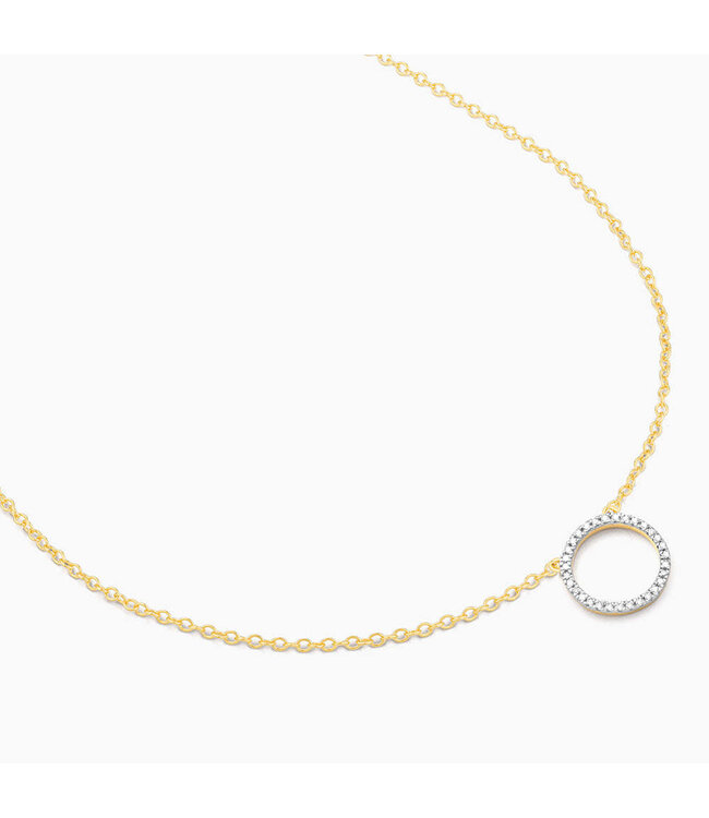 ELLA STEIN Standing O Pendant Necklace