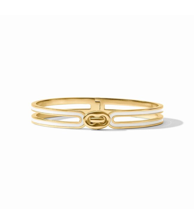 JULIE VOS Laguna Enamel Hinge Bangle