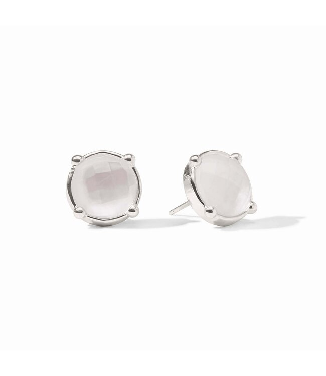 JULIE VOS Honey Stud Silver Earrings