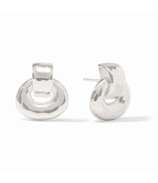 JULIE VOS Avalon Demi Doorknocker Earring