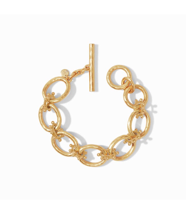 JULIE VOS SoHo Demi Link Bracelet Gold