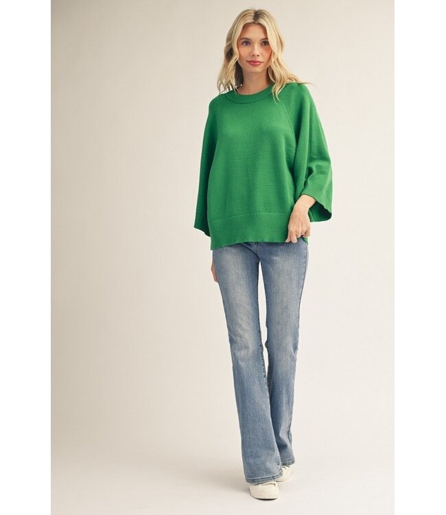Patricia Drop Shoulder Soft Comfy Sweater Top
