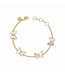 JULIE VOS Papillon Delicate Bracelet Mother of Pearl