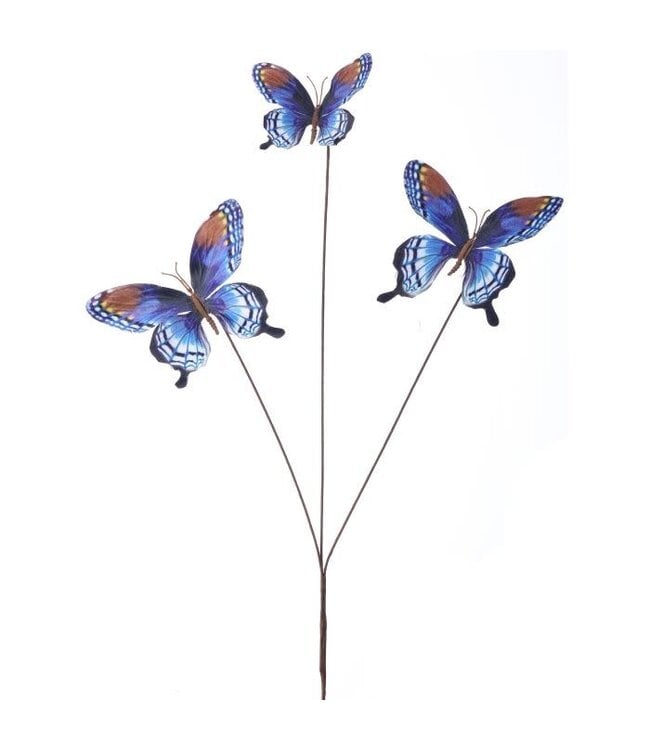 28" Grand Summer Butterfly Spray