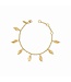 JULIE VOS Willow Delicate Charm Bracelet