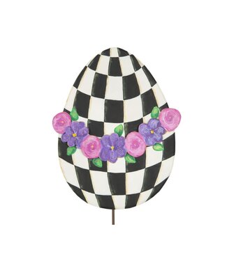 THE ROUND TOP COLLECTION Elegant Egg Pansy Banner