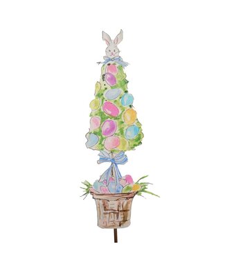 THE ROUND TOP COLLECTION Beck's Basket Egg Topiary