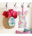 THE ROUND TOP COLLECTION Artful Bunny Door Hanger