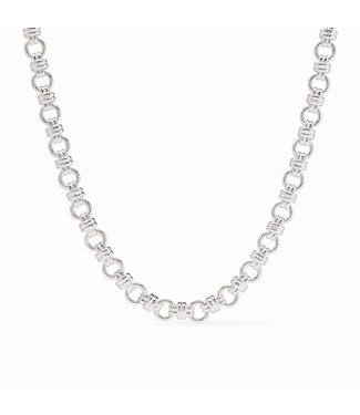 JULIE VOS Esme Link Silver Necklace