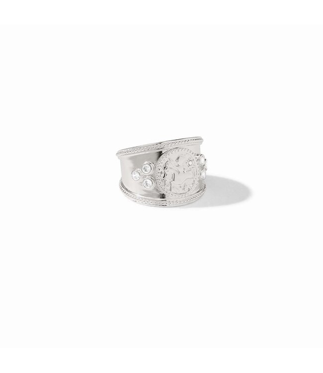 JULIE VOS Coin Crest Ring